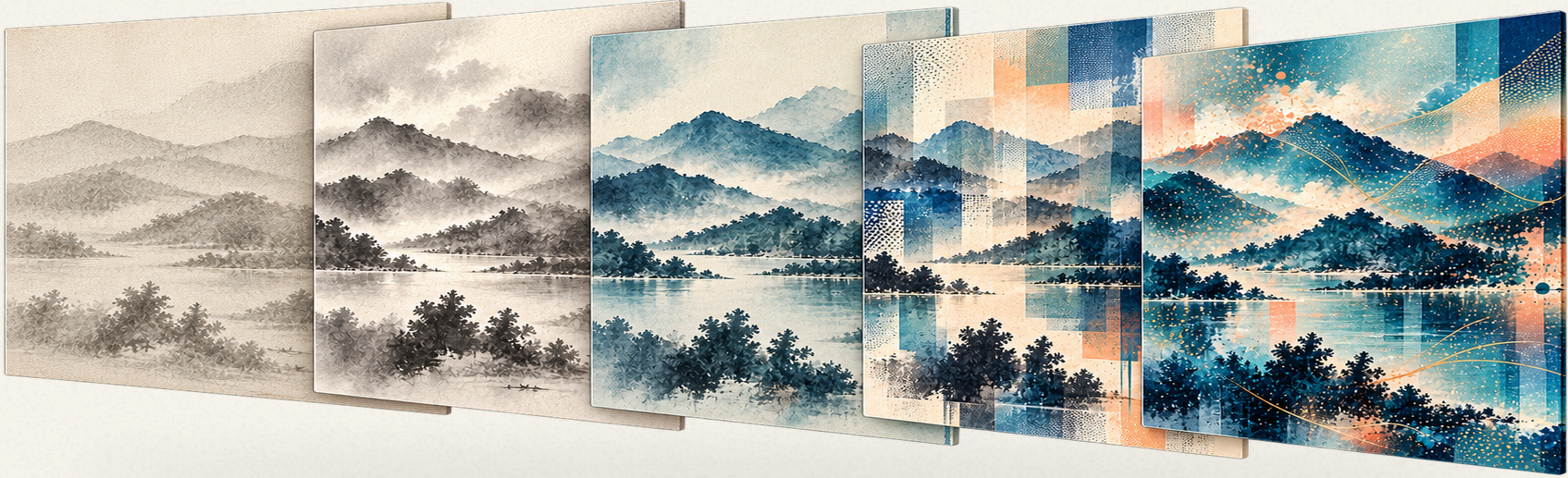 AIGC Landscape Visual